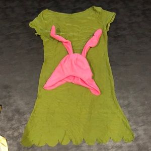 HANDMADE LOUISE BELCHER BOBS BURGERS HALLOWEEN ADULT SMALL MEDIUM COSTUME